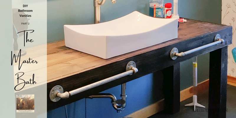 DIY Bathroom Vanities: The Master Bath